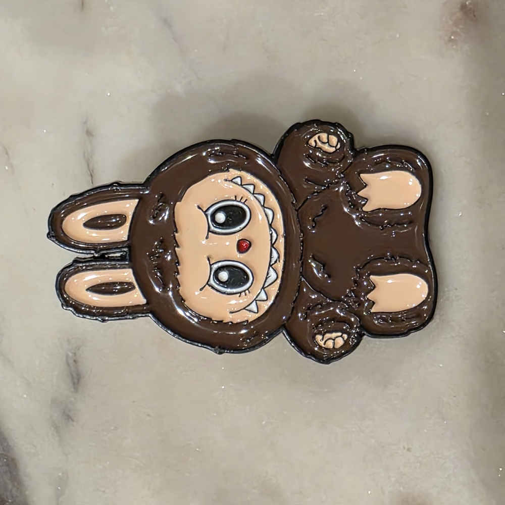 Labubu Have a Seat Secret Duoduo enamel pin